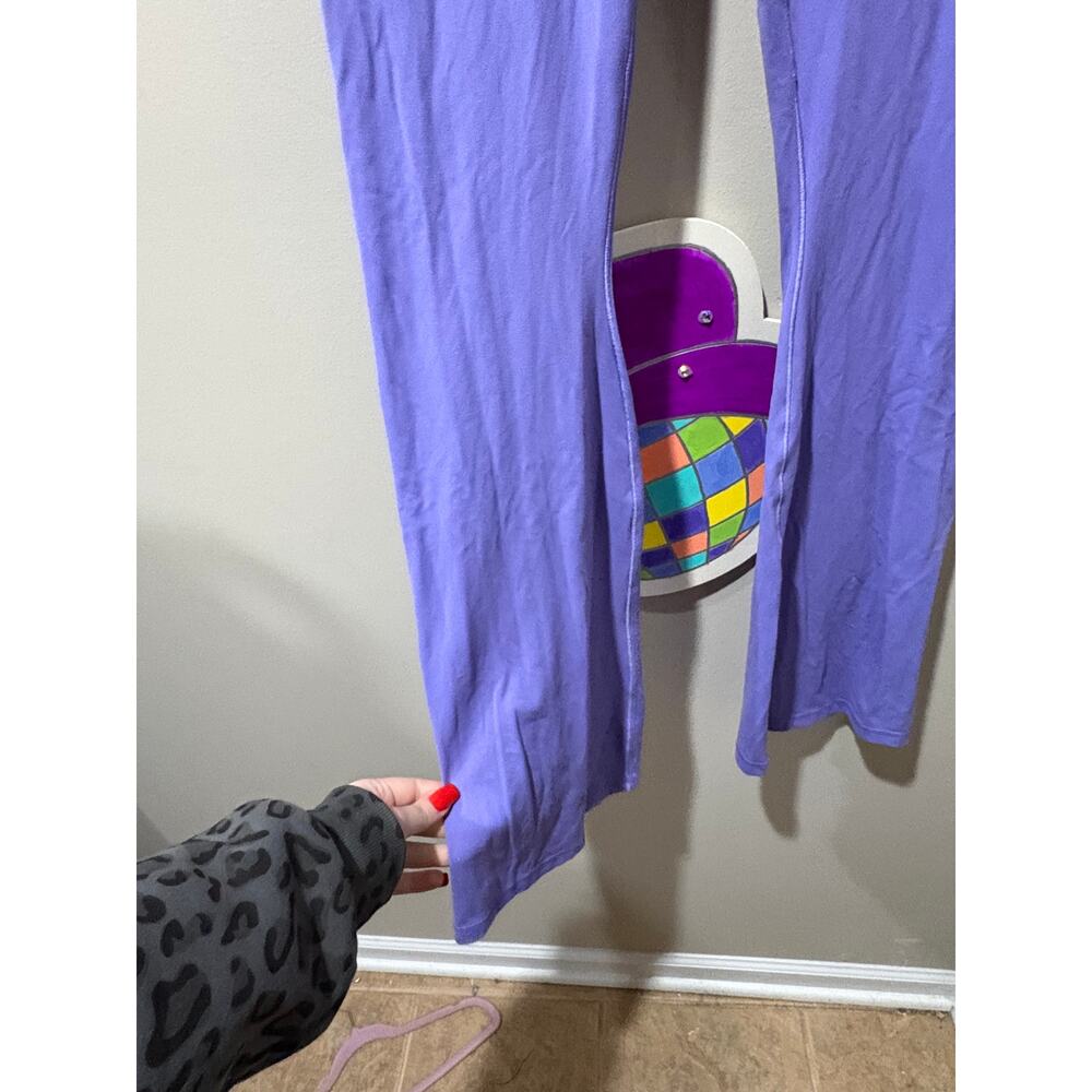 Aerie Purple Flare Leggings - Picture 2 of 5